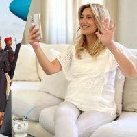 El sofisticado look en seda de Fabiola Yáñez para su arribo a República Dominicana: "Llegamos"