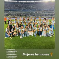 Qué le dijo Anto Roccuzzo a Tini Stoessel en el estadio Monumental