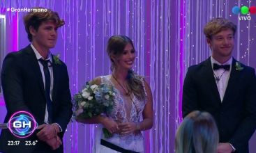Gran Hermano: las mejores imágenes de la boda de Julieta, Nacho y Marcos