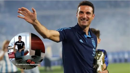 Lionel Scaloni mostró su casa en Londres