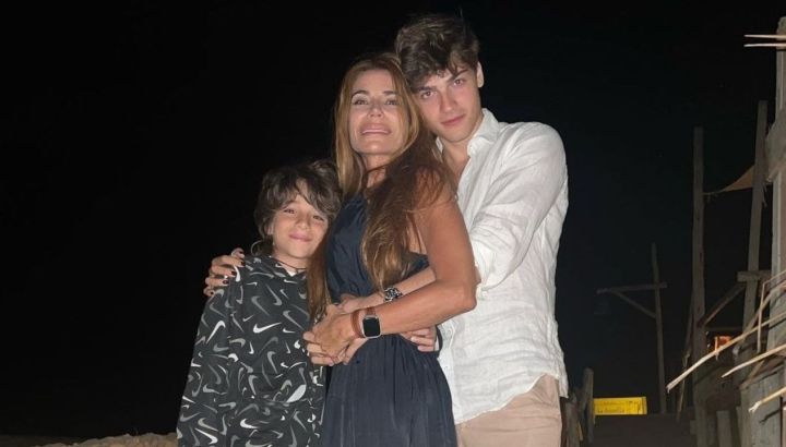 El encuentro de los hijos de Zulemita Menem con Lionel Messi