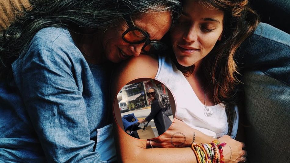 Calu Rivero subió una tierna foto de Tao junto a su mamá: "Paseo del amor"