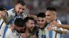 Messi celebrations, post World Cup, Panama, Argentina