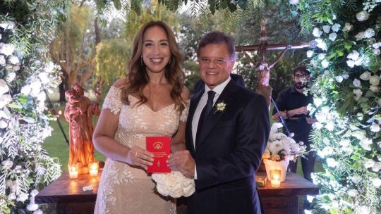 Se casó María Eugenia Vidal con Quique Sacco: los detalles de la fiesta