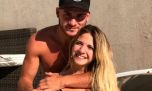 Alexis Mac Allister fue visto a besos y bailando con su nueva novia en la fiesta de la AFA