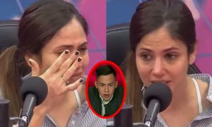 Romina Uhrig y su sobrino, Fabián Herrera