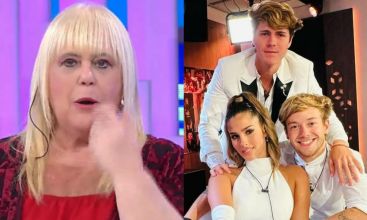 Laura Ubfal y los finalistas de Gran Hermano
