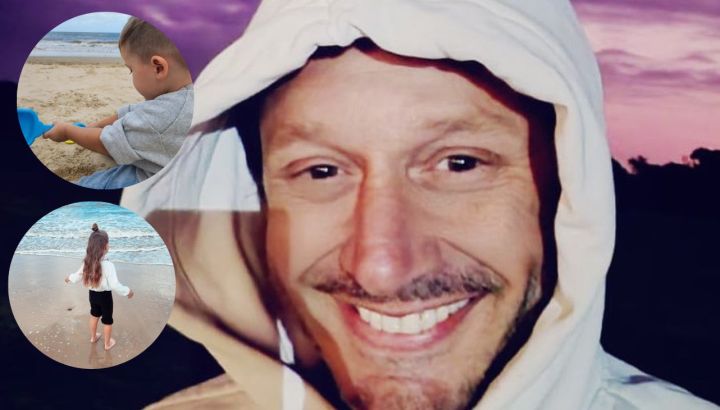 Benjamín Vicuña compartió las fotos de Amancio y Magnolia disfrutando las playas de Chile