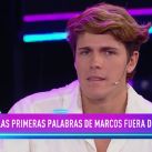 Marcos Ginocchio en El Debate de Gran Hermano: "En la casa nunca sentí que tenía apoyo"