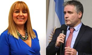 María Araceli Martínez y Marcelo D'Alessandro