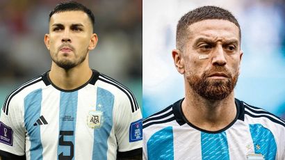 Leandro Paredes y Papu Gómez