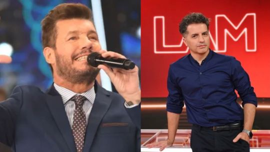 Marcelo Tinelli y Ángel de Brito
