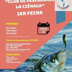 El Dique Las Maderas es el escenario elegido para iniciar la temporada competitiva de pesca de la provincia de Jujuy.