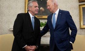 Alberto Fernández, Joe Biden, White House, March 2023