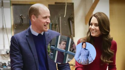 "The Crown": salen a la luz las primeras imágenes del príncipe William y Kate Middleton en la serie