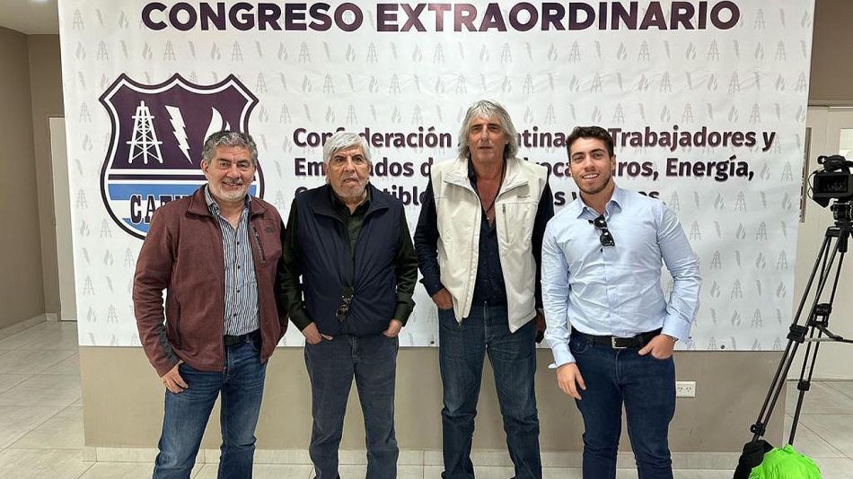 Hugo Moyano en Congreso de Energía