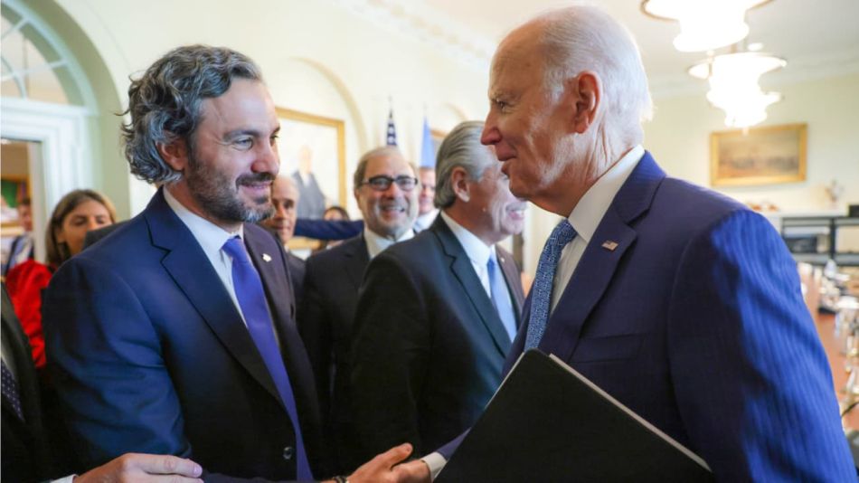 Santiago Cafiero Joe Biden g_20230329