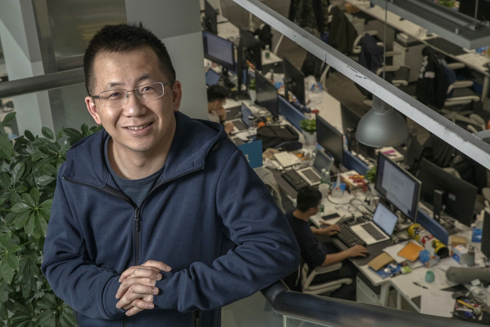 Bytedance Ltd. Founder And CEO Zhang Yiming Portraits