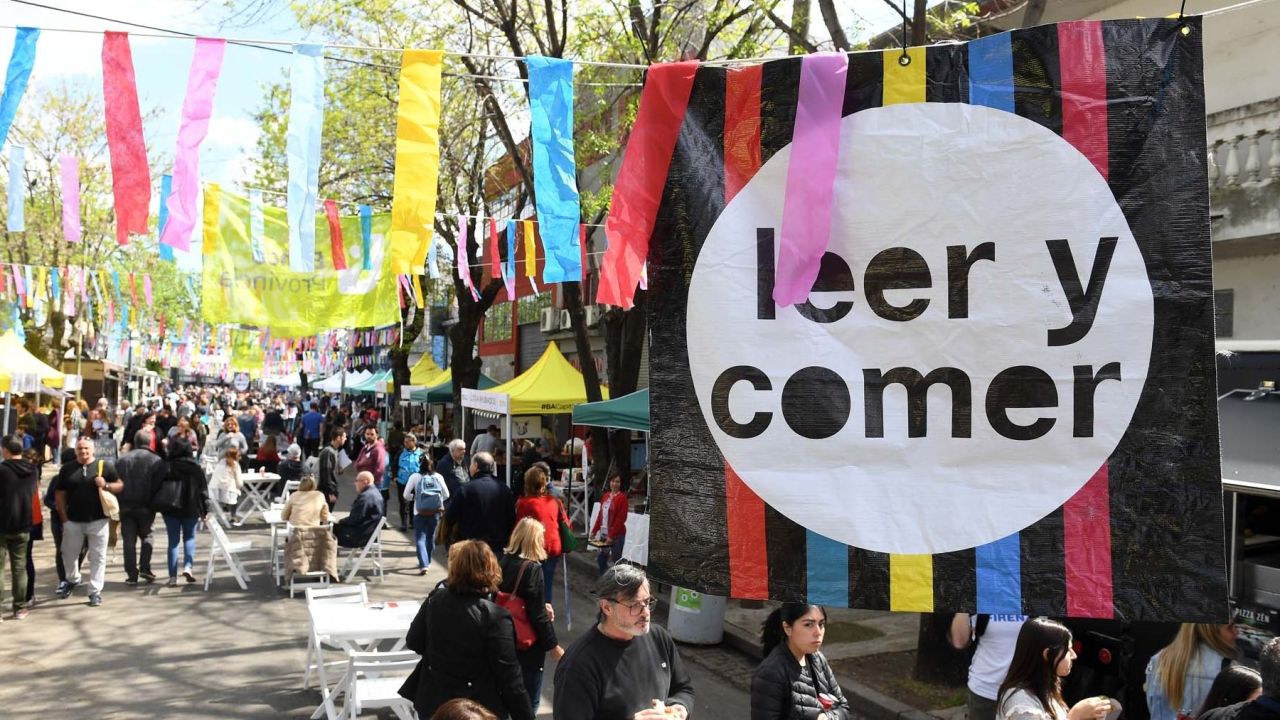 Feria Leer y Comer | Foto:CEDOC