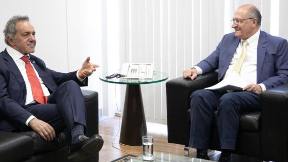 Daniel Scioli junto a Geraldo Alckmin 20230330
