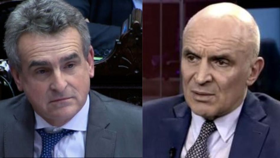 Agustín Rossi debutó en el Congreso y se cruzó con José Luis Espert