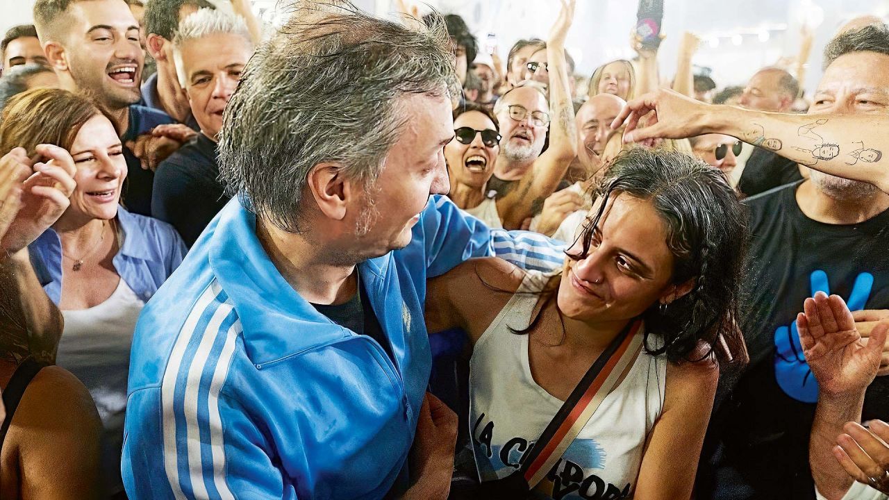 Máximo Kirchner y Lucía Cámpora. | Foto:Cedoc.