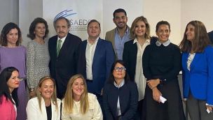 El embajador Ricardo Alfonsín se reunió con empresarios argentinos en España.