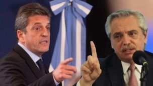 Sergio Massa y Alberto Fernandez