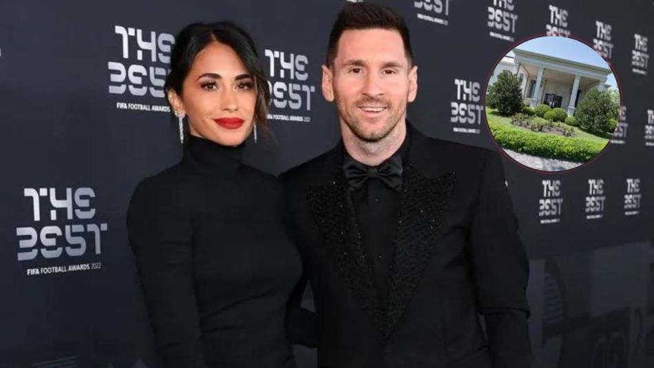 La lujosa mansión en la que vivieron Antonela Roccuzzo y Lionel Messi en Buenos Aires 