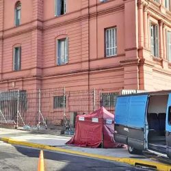 Una beba murió frente a la Casa Rosada