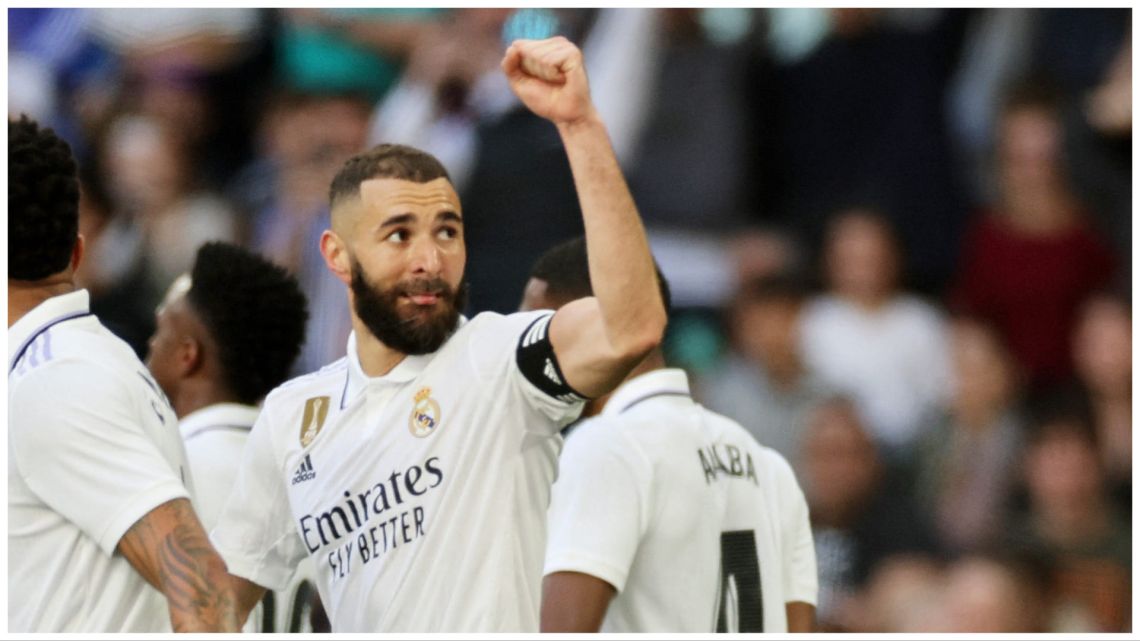 El Real Madrid goleó al Valladolid con triplete de Karim Benzema | 442