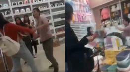 Comerciante chino agredió a una empleada durante la jornada laboral.
