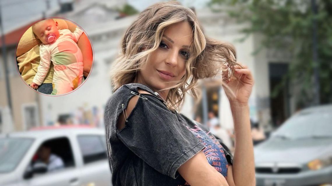 Noelia Marzol se emocionó al ver dormir a su hija Alfonsina: «¿Bailarina?»