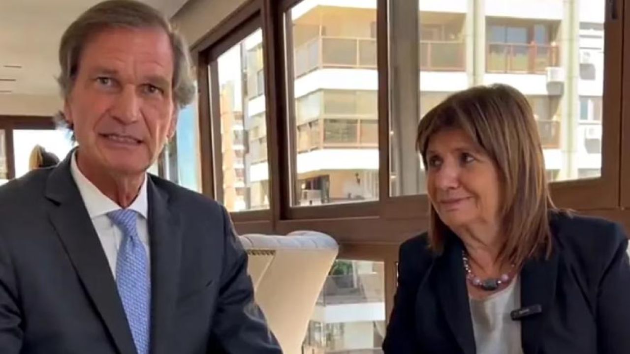 Conrado Estol y Patricia Bullrich | Foto:CEDOC