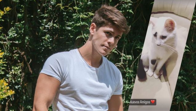 Marcos Ginocchio envió un mensaje a sus fans y presentó el nuevo amigo de Morita: "Gracias a todos"