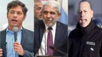 Axel Kicillof, Aníbal Fernández y Sergio Berni 20230405