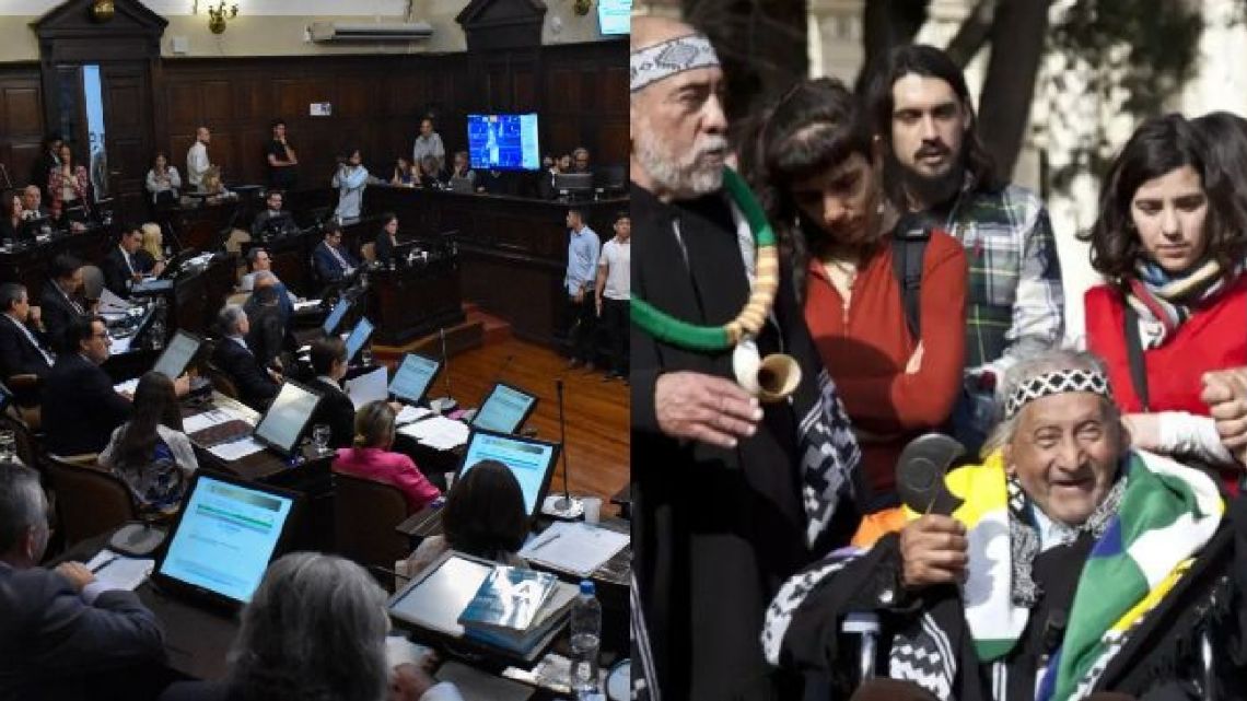 The Chamber of Deputies in Mendoza voted a resolution which maintains that “the Mapuches should not be considered original Argentine peoples.”