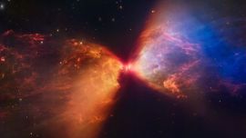 Imagen fotográfica tomada por el telescopio James Webb