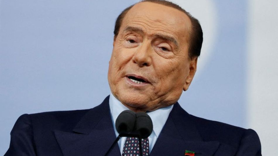 Silvio Berlusconi se encuentra internado en el hospital San Raffaele de Milán.       
