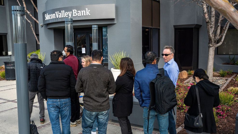 A Silicon Valley Bank Branch As Crisis Exposes Lurking Systemic Risk of Tech Money Machine