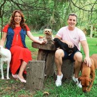 Lizy Tagliani y Sebastián Nebot