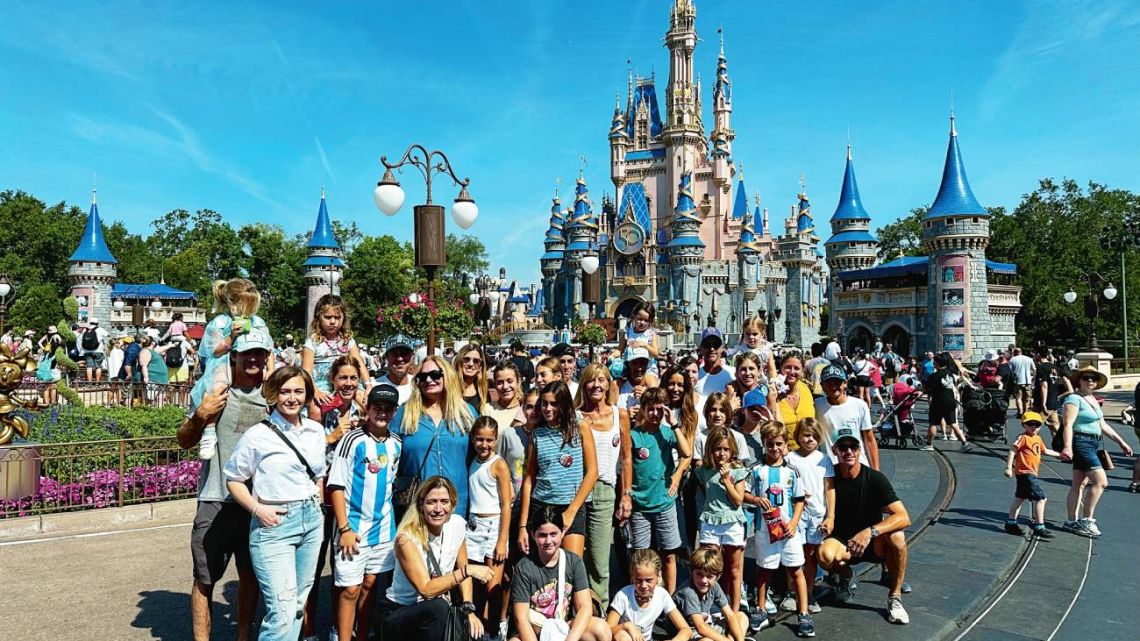 Nacho Figueras y los polistas argentinos fueron invitados a Disney con sus familias