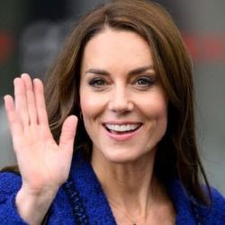 Kate Middleton Rompió las reglas al lucir uñas rojas en la misa de Pascua