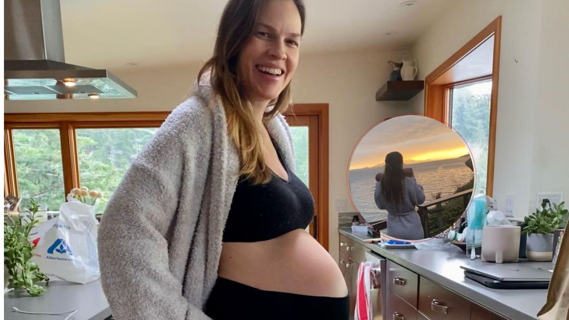 Hilary Swank: la tierna imagen con la que anunció el nacimiento de sus gemelos