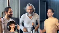 El video viral de Peter Lanzani, Joaquín Furriel y Rodrigo De la Serna bailando