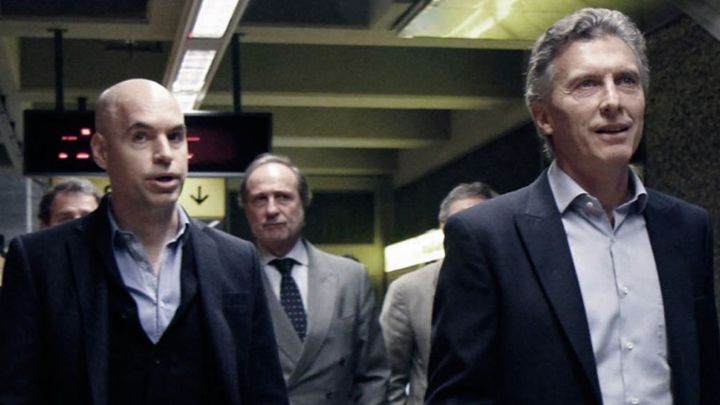Horacio Rodríguez Larreta y Mauricio Macri