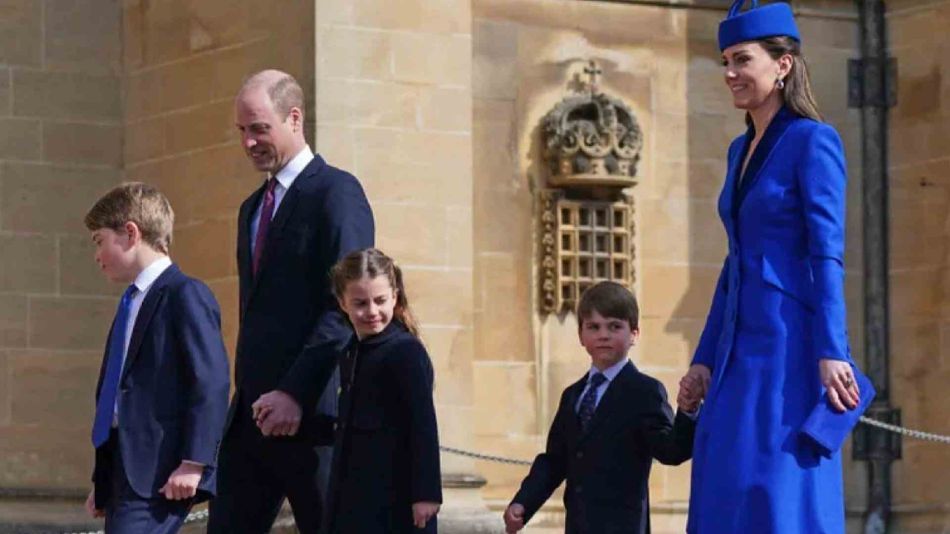 Kate Middleton y el acto de rebeldía con su look azul Klein
