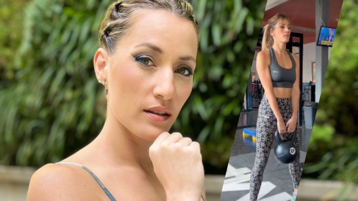 Mica Viciconte mostró cómo es su exigente rutina de entrenamiento