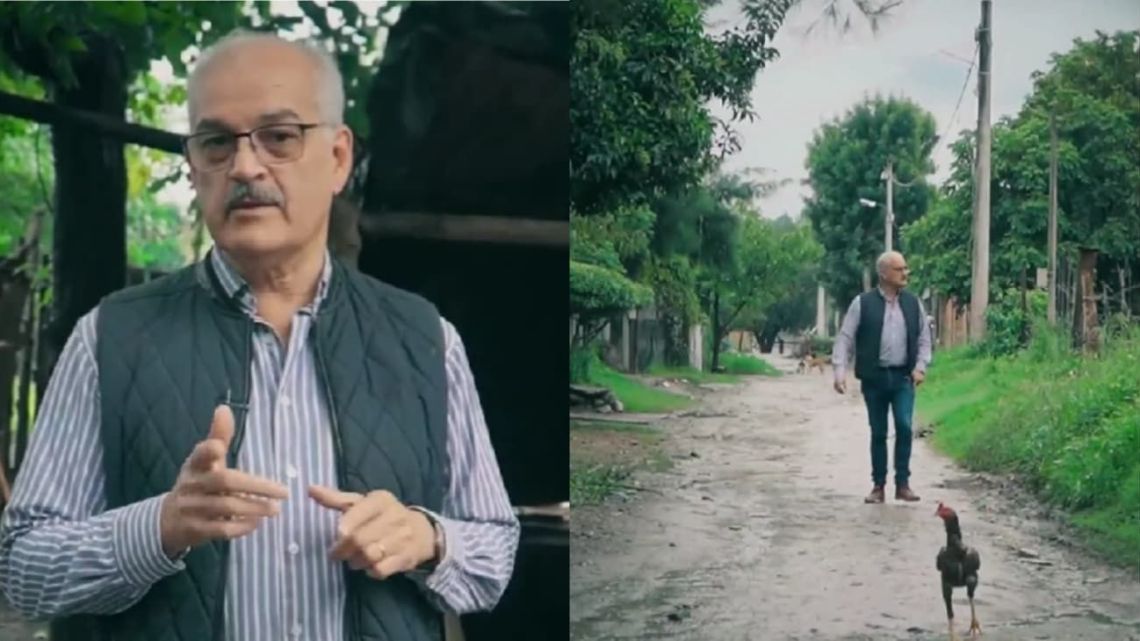 Images from Enrique Lazarte's campaign video to be mayor of Tafí Viejo.