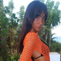 Aitana, la novia de Sebastián Yatra, marcó tendencia con una microbikini tejida